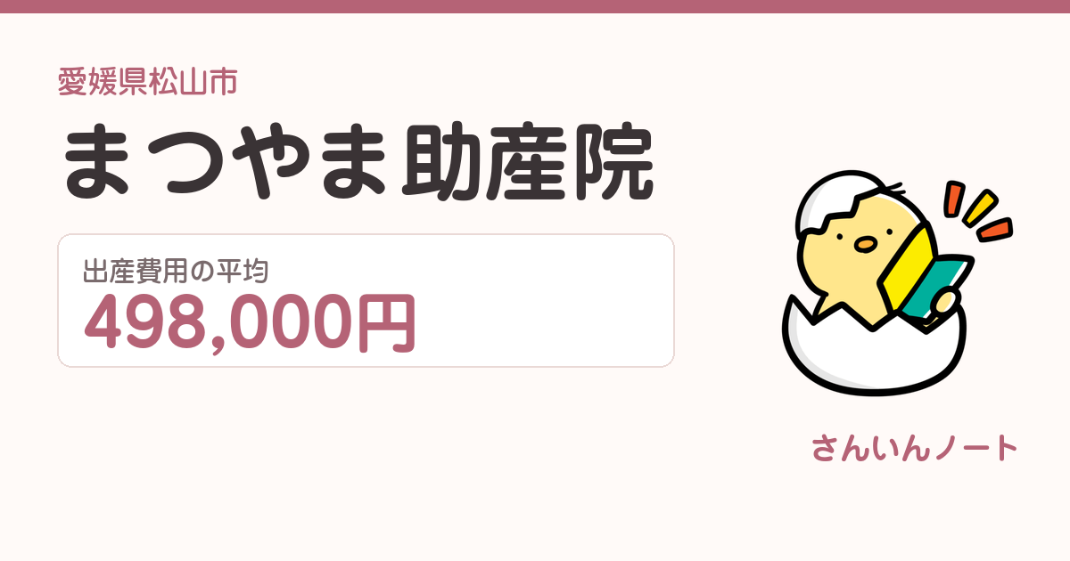 まつやま助産院の出産費用