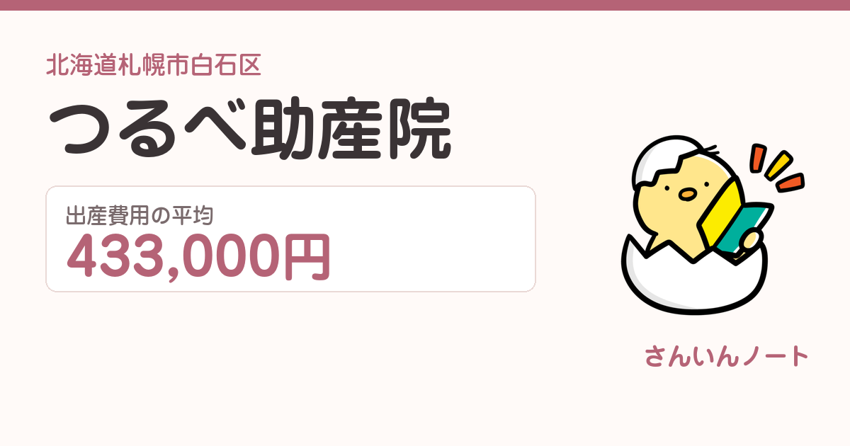 つるべ助産院の出産費用