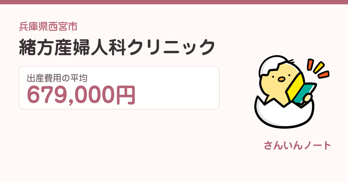 緒方産婦人科クリニックの出産費用