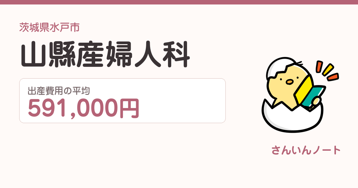 山縣産婦人科の出産費用