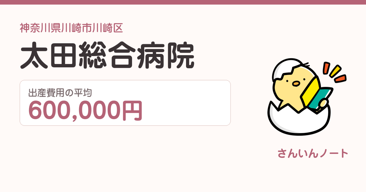 太田総合病院の出産費用