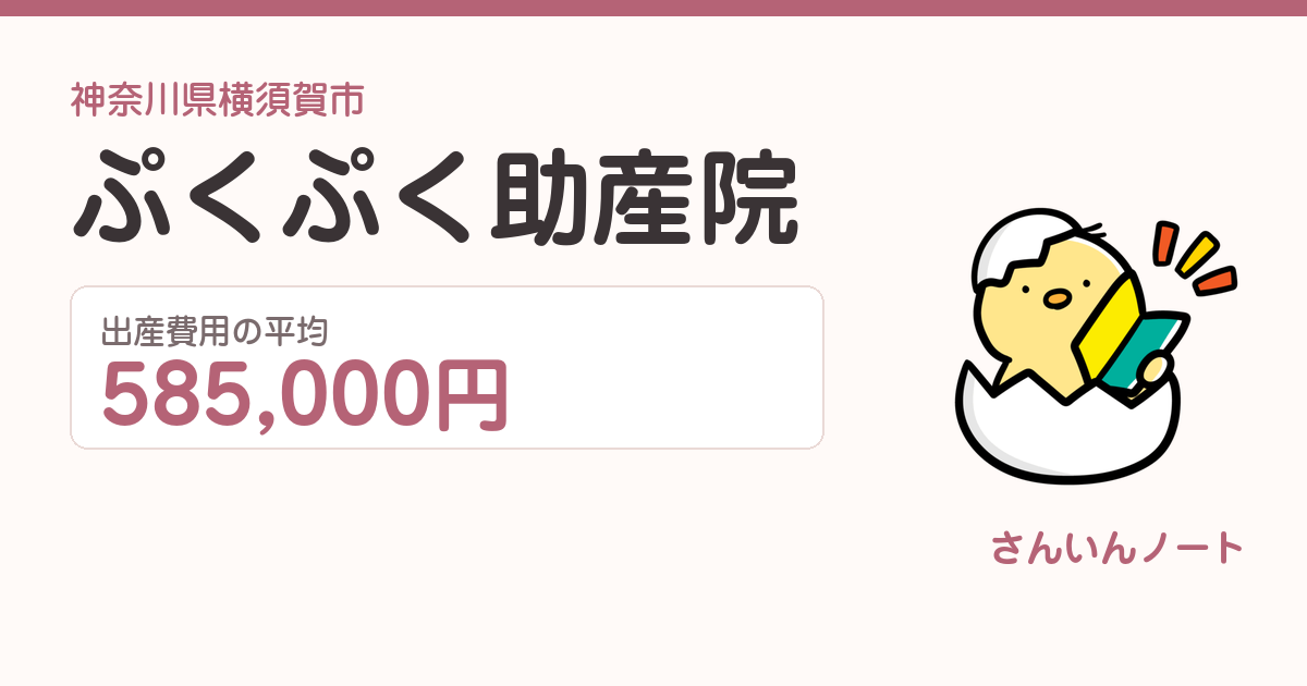 ぷくぷく助産院の出産費用
