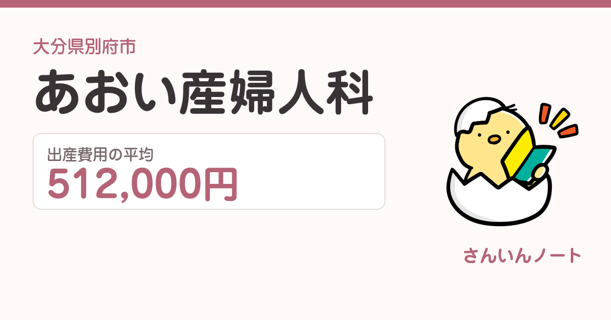 あおい産婦人科の出産費用
