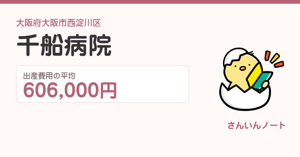 千船病院の出産費用