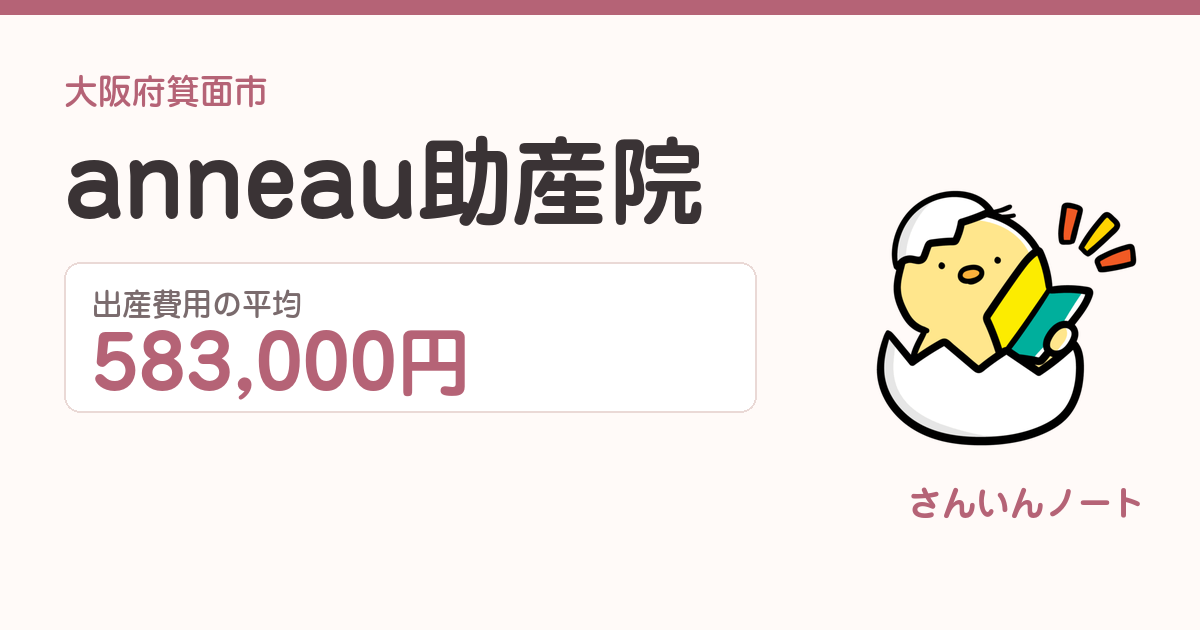 anneau助産院の出産費用